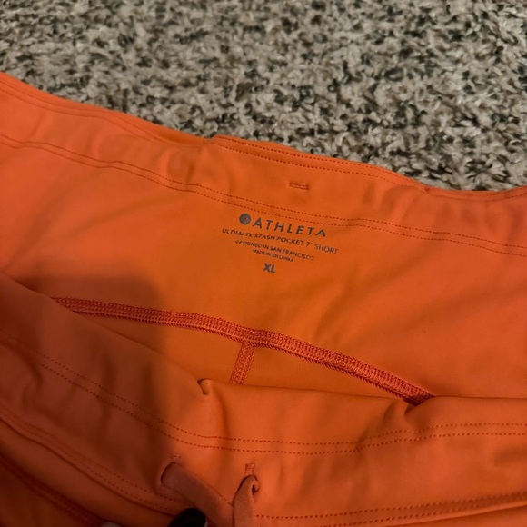 Athleta Ultimate Stash Pocket 7” Short Athletic Biker Short Leggings Womens XL - Picture 4 of 11